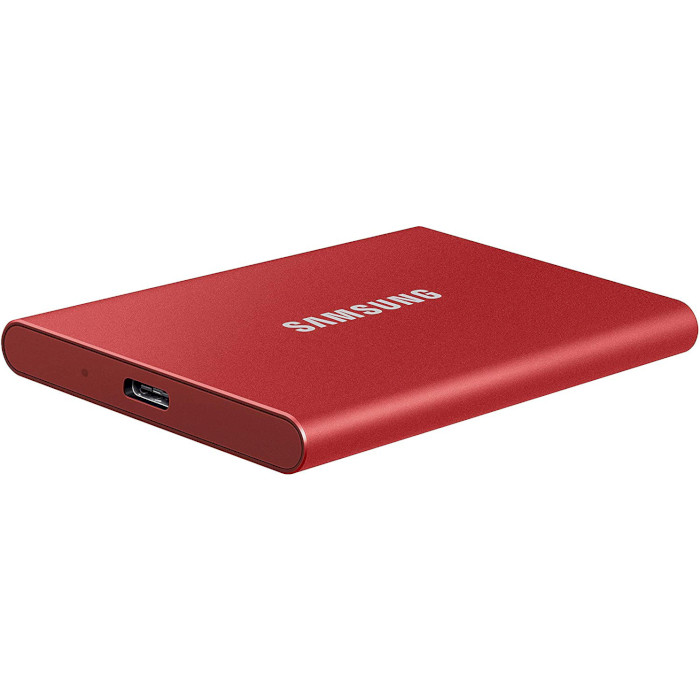 Портативный SSD диск SAMSUNG T7 1TB USB3.2 Gen1 Red (MU-PC1T0R/WW)