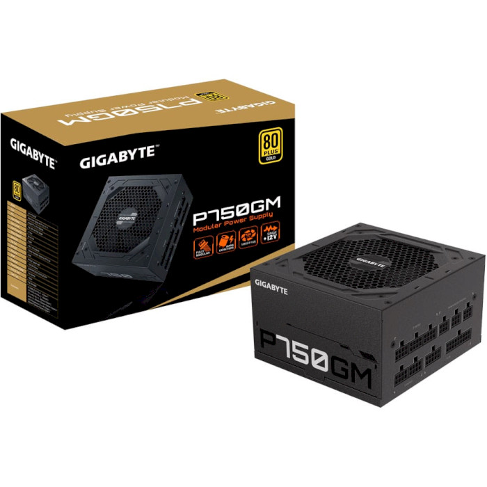 Блок питания 750W GIGABYTE P750GM (GP-P750GM)