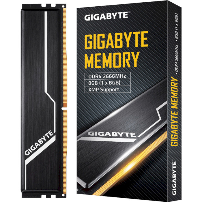 Модуль памяти GIGABYTE DDR4 2666MHz 8GB (GP-GR26C16S8K1HU408)