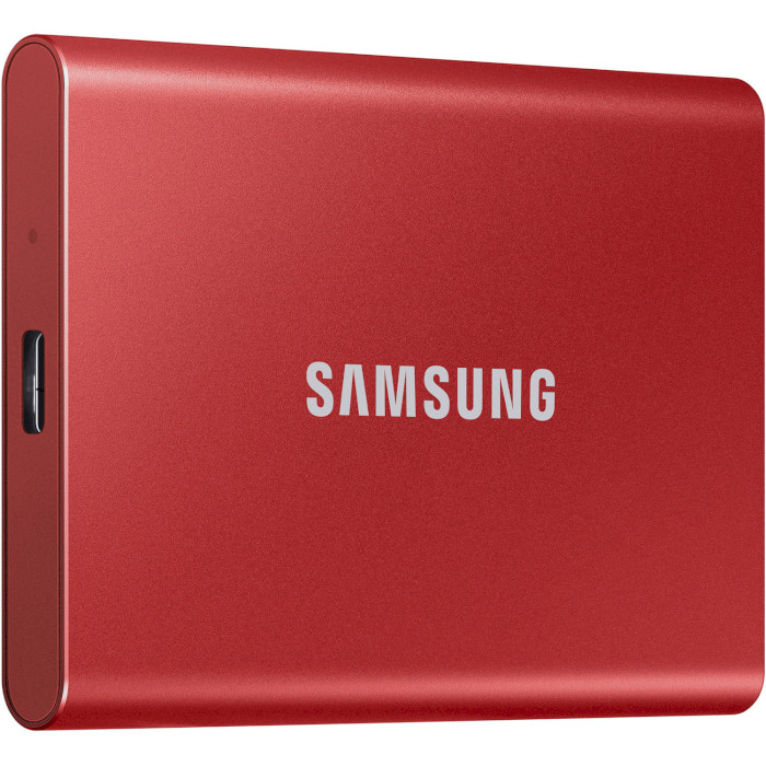 Портативний SSD диск SAMSUNG T7 2TB USB3.2 Gen1 Red (MU-PC2T0R/WW)
