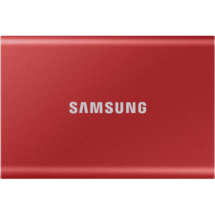 Портативний SSD диск SAMSUNG T7 2TB USB3.2 Gen1 Red (MU-PC2T0R/WW)