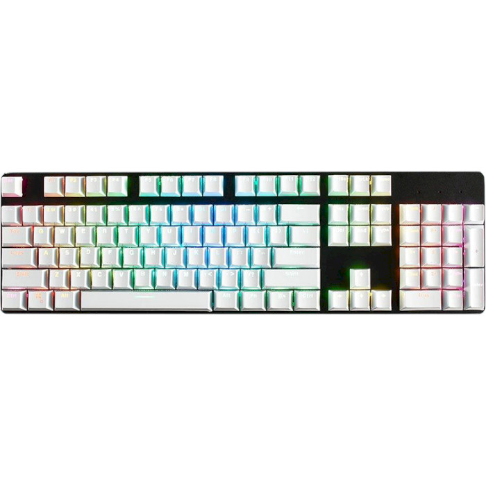 Набор кейкапов для клавиатуры GLORIOUS Mechanical Keyboard Keycaps White (G-104-WHITE)