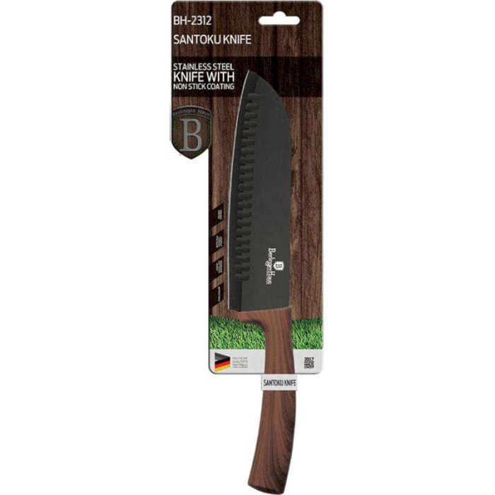 Нож кухонный BERLINGER HAUS Forest Line Santoku 175мм (BH-2312)