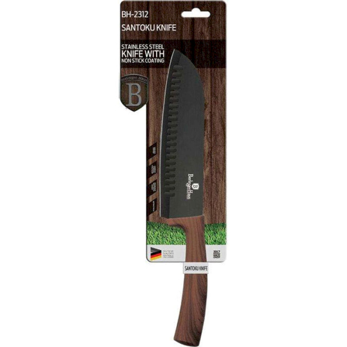 Ніж кухонний BERLINGER HAUS Forest Line Santoku 175мм (BH-2312)