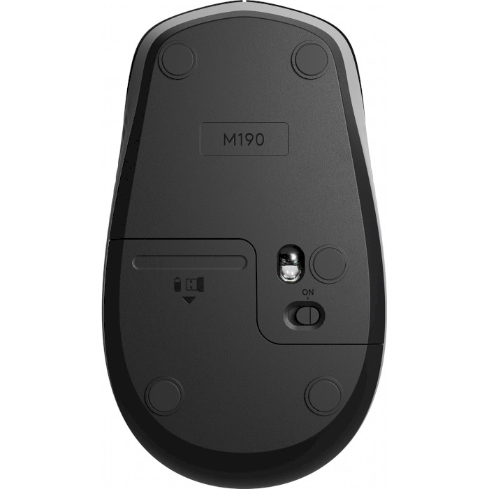 Мышь LOGITECH M190 Mid Gray (910-005906)