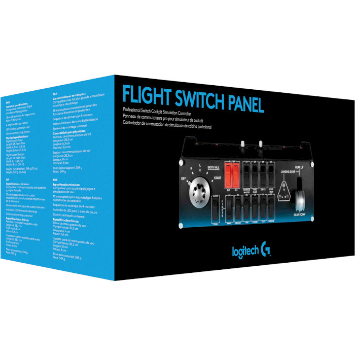Панель LOGITECH Flight Switch Panel (945-000012)
