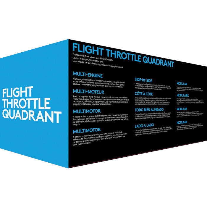 Дроссельный квадрант LOGITECH Flight Throttle Quadrant (945-000015)