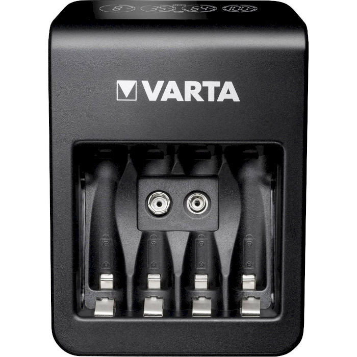 Зарядное устройство VARTA LCD Plug Charger + 4xAA 2100 mAh Ni-MH (57687 101 441)
