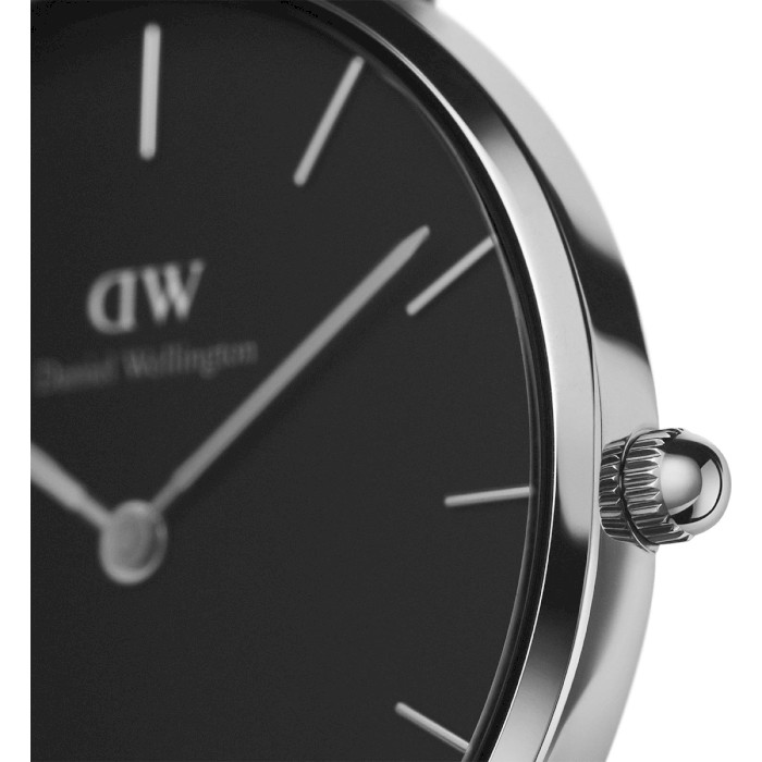 Годинник DANIEL WELLINGTON Petite Sterling 36mm Black (DW00100304)