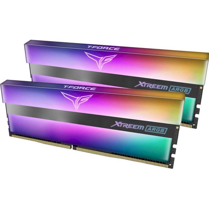 Модуль памяти TEAM T-Force Xtreem ARGB DDR4 3200MHz 16GB Kit 2x8GB (TF10D416G3200HC16CDC01)