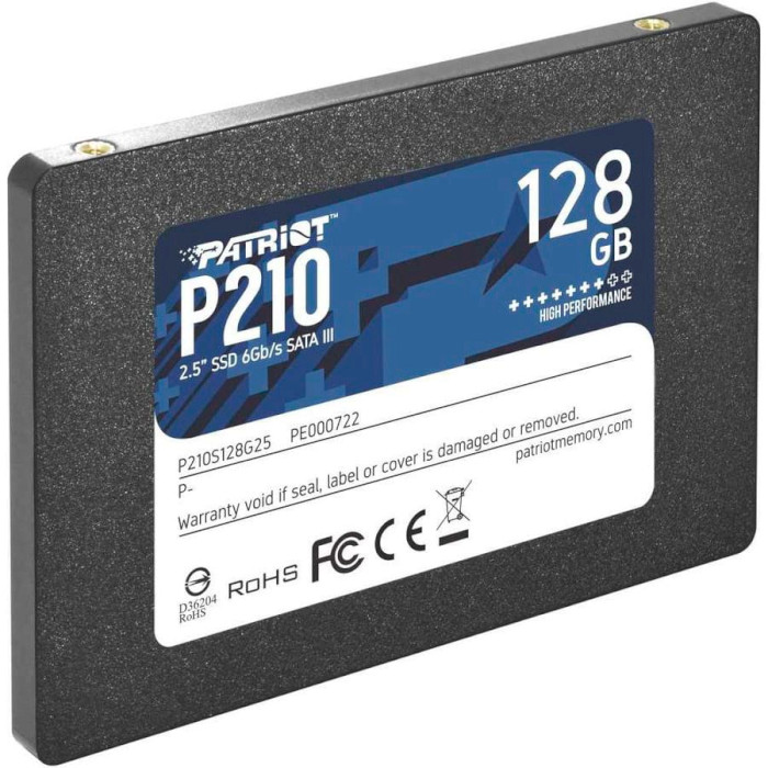 SSD диск PATRIOT P210 128GB 2.5" SATA (P210S128G25)