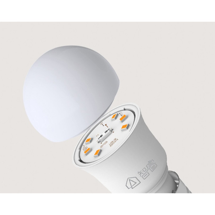 Лампочка LED XIAOMI MIJIA Zhirui A65 E27 5W 6500K 220V (9290020389)