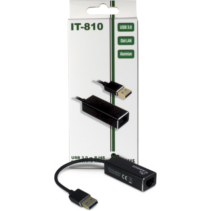 Мережевий адаптер ARGUS IT-810 USB 3.0 to LAN (88885437)