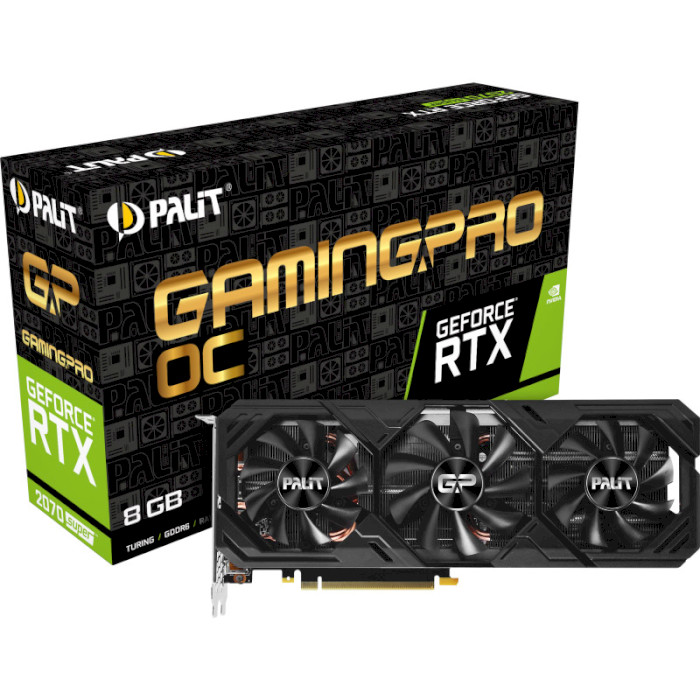 Видеокарта PALIT GeForce RTX 2070 Super GP OC (NE6207ST19P2-186T)