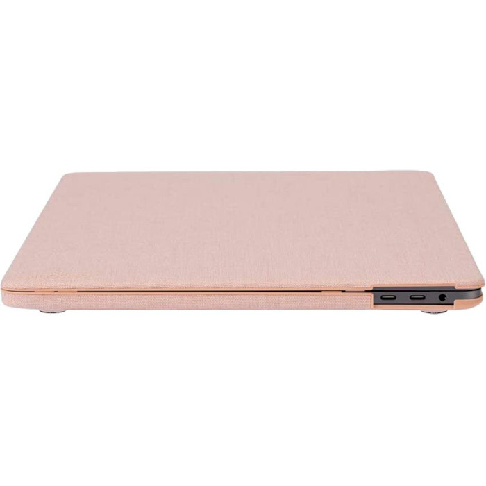 Чохол-накладка для ноутбука 16" INCASE Textured Hardshell in Woolenex для MacBook Pro 16 2019 Blush Pink (INMB200684-BLP)