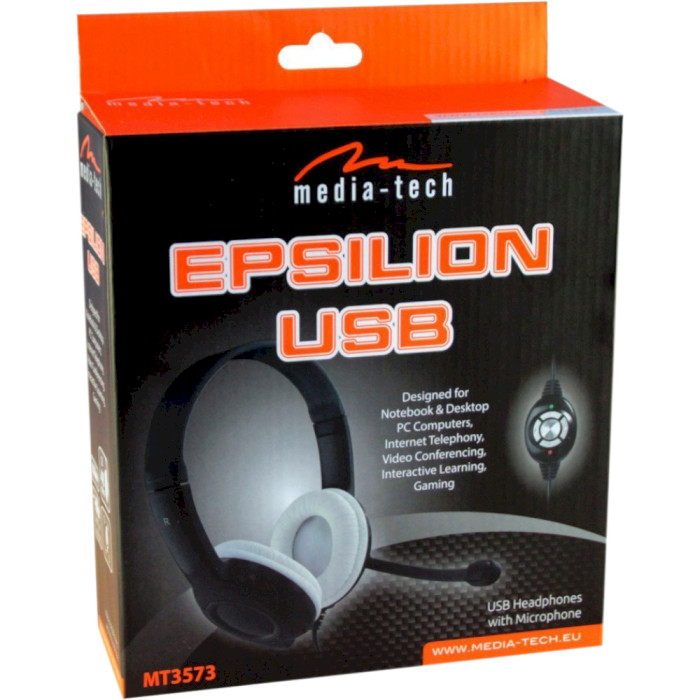 Навушники MEDIA-TECH Epsilion USB (MT3573)