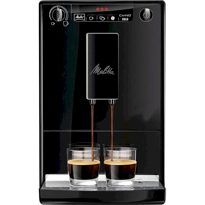 Кофемашина MELITTA E950-222 Caffeo Solo Pure Black