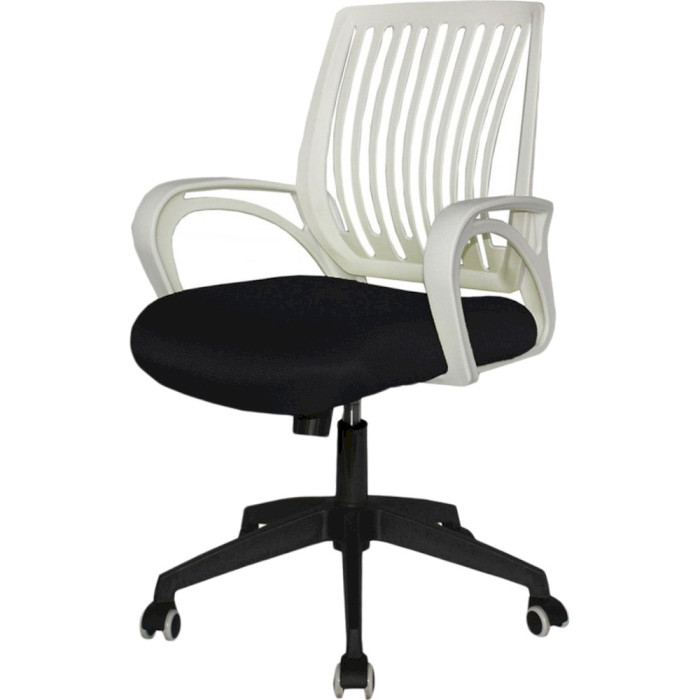 Крісло офісне BARSKY Office Plus Black/White (OFW-01)