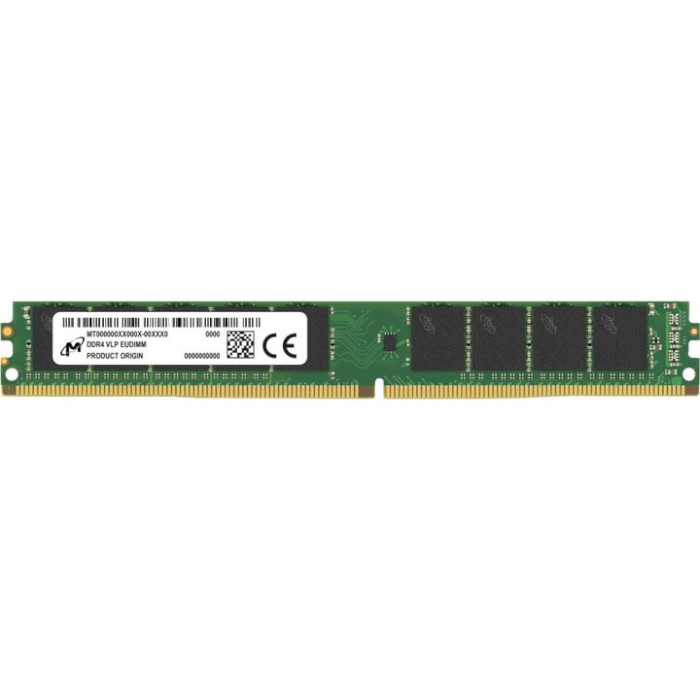 Модуль пам'яті DDR4 2666MHz 16GB MICRON ECC UDIMM LP (MTA18ADF2G72AZ-2G6E1)