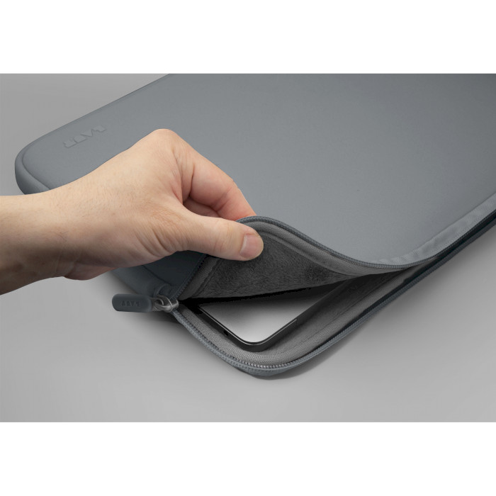 Чехол для ноутбука 13" LAUT Huex Pastels Sleeve для MacBook 13"/14" Gray (L_MB13_HXP_GY)
