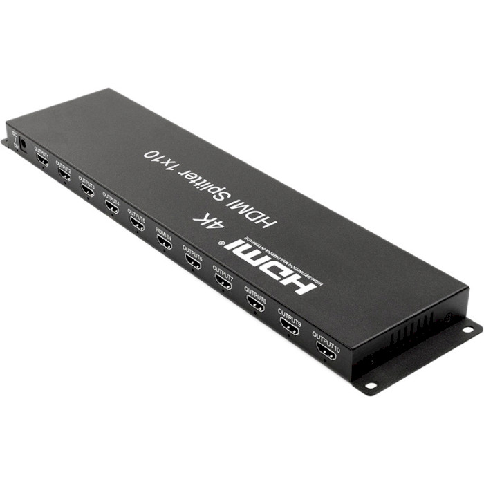 HDMI сплиттер 1 to 10 POWERPLANT HDMI 1x10 V1.4, 3D, 4K/30Hz (CA912506)