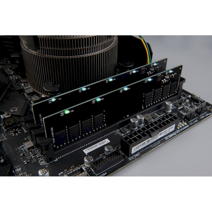 Модуль пам'яті EXCELERAM RGB X1 DDR4 3000MHz 32GB Kit 2x16GB (ERX1432306CD)