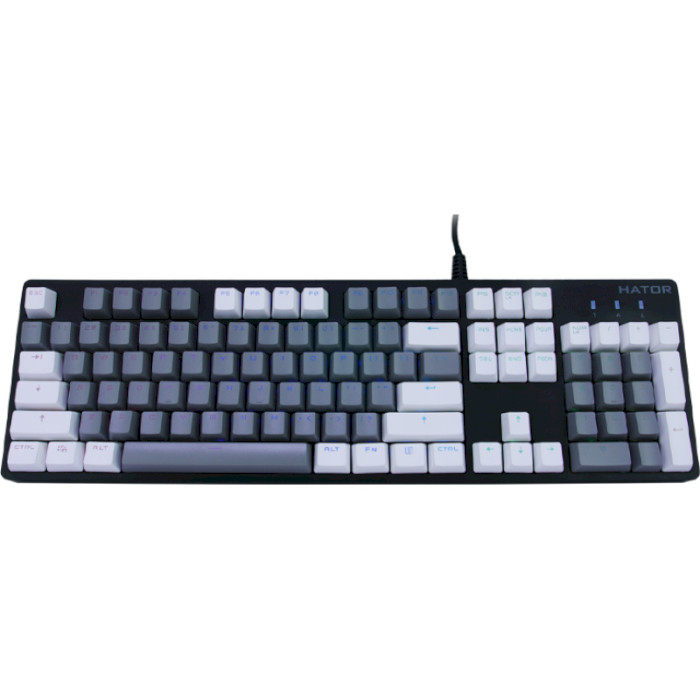 Набір кейкапів для клавіатури HATOR PBT Keycaps Monochrome Edition (HTS-130)