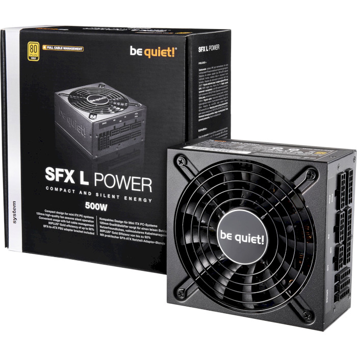 Блок питания SFX 500W BE QUIET! SFX L Power (BN238)