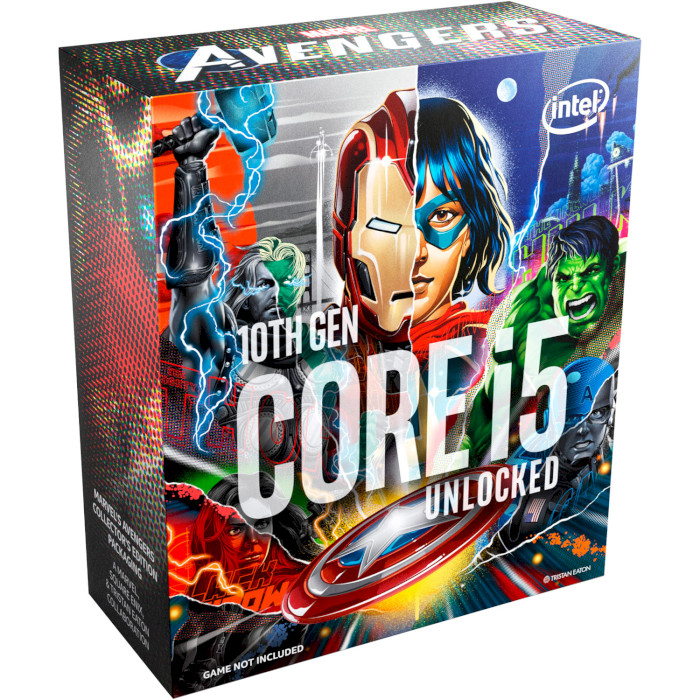 Процессор INTEL Core i5-10600K Avengers Edition 4.1GHz s1200 (BX8070110600KA)