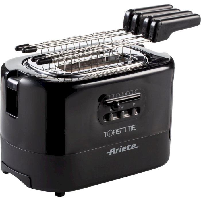 Тостер ARIETE 159 Toastime w/pliers Black (00C015902AR0)