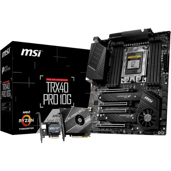 Материнська плата MSI TRX40 Pro 10G