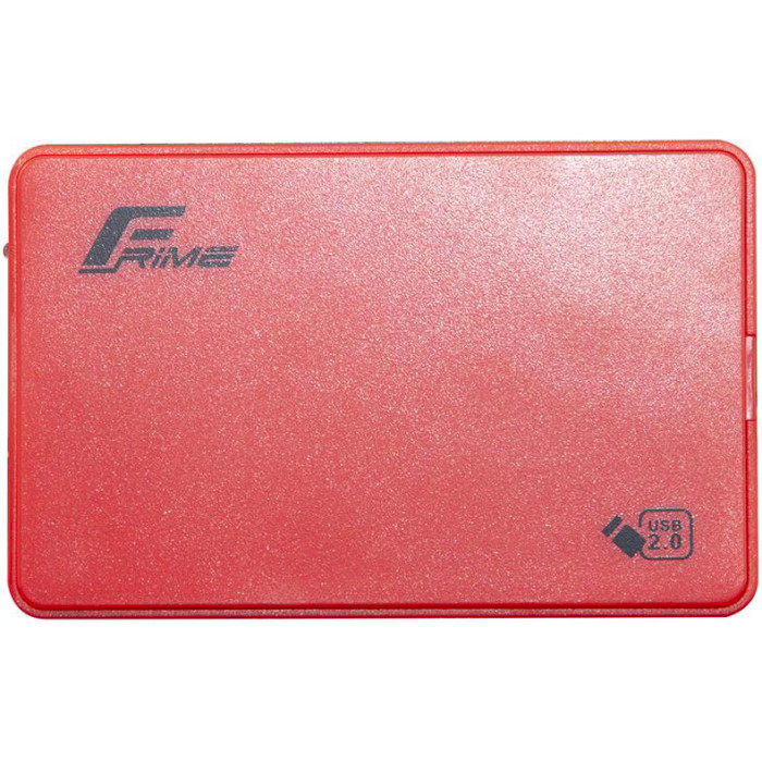 Карман внешний FRIME FHE15.25U20 2.5" SATA to USB 2.0 Red