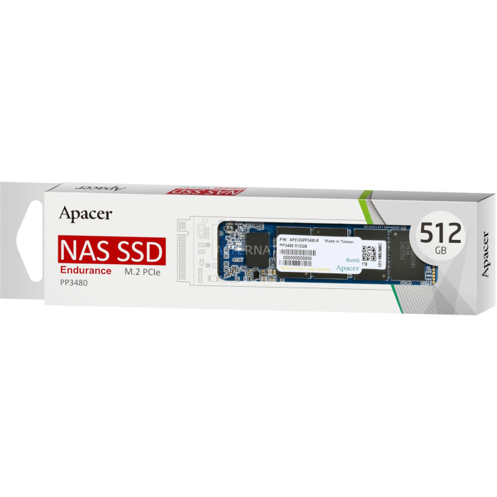 SSD диск APACER PP3480 512GB M.2 NVMe (AP512GPP3480-R)