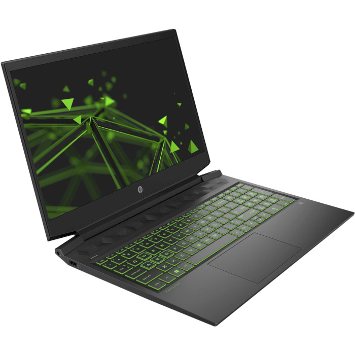 Ноутбук HP Pavilion Gaming 16-a0015ur Shadow Black/Acid Green (232B8EA)