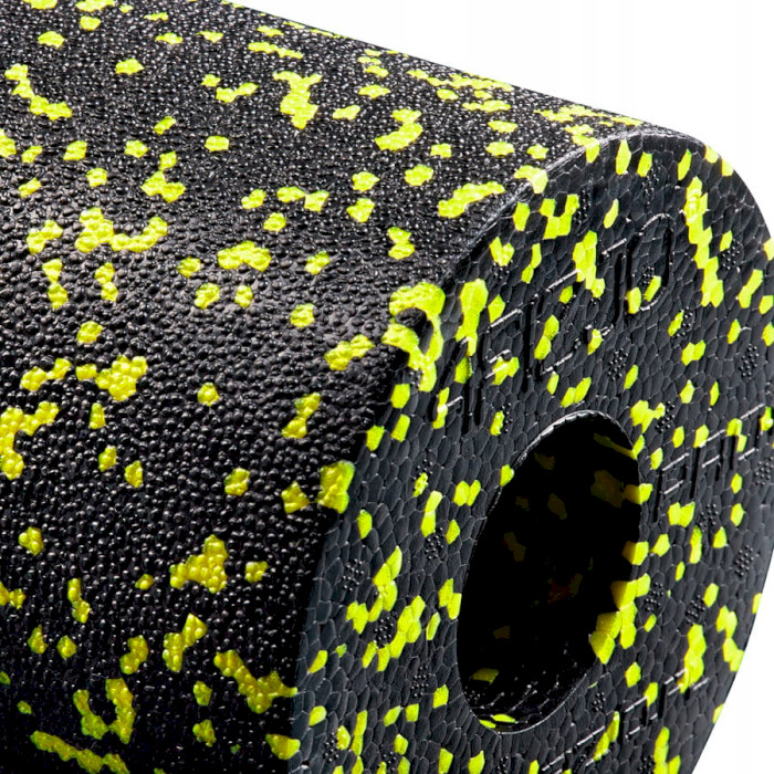 Масажний ролик 4FIZJO Roller EPP Pro+ Yellow/Black (4FJ0089)
