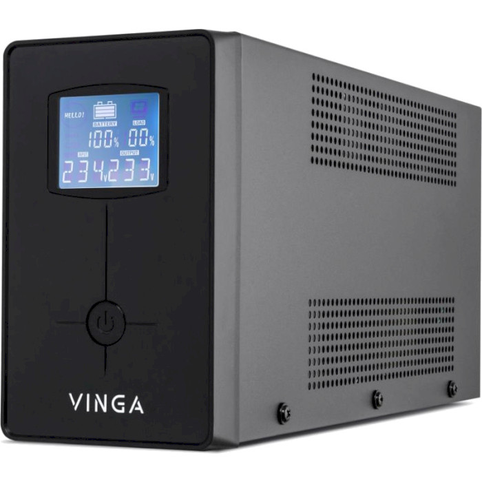 ДБЖ VINGA LED 1200VA (VPC-1200PRM3)