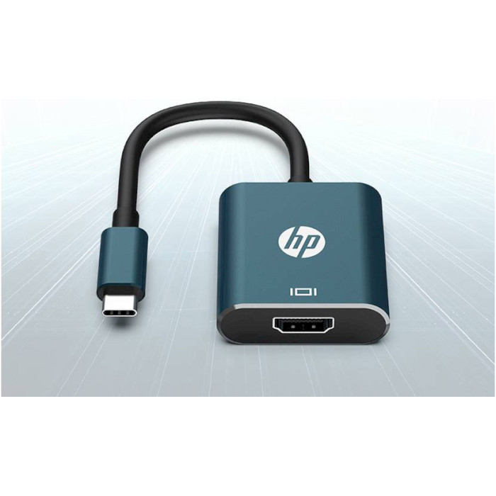 Адаптер HP USB-C - HDMI Gray (DHC-CT202)