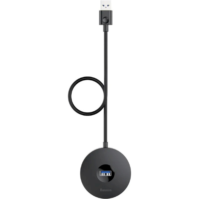 USB хаб BASEUS Round Box Hub 1m Black (CAHUB-U01)