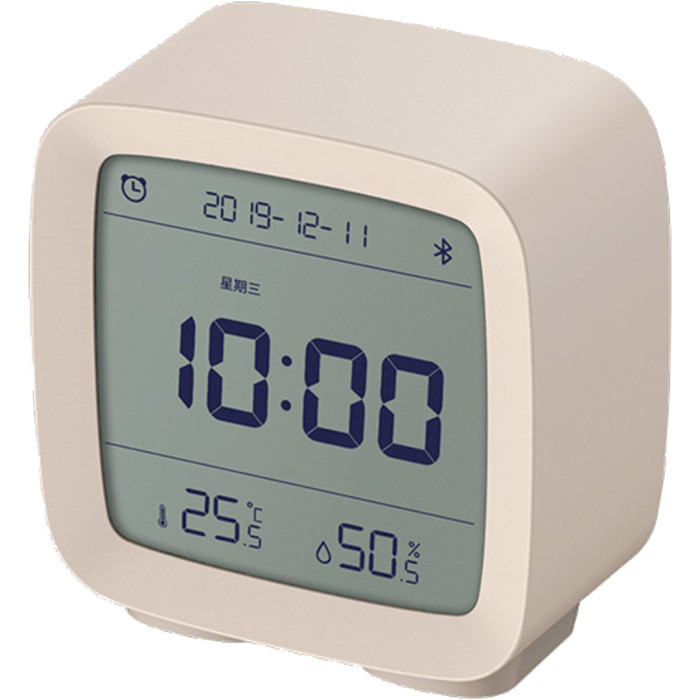 Годинник настільний XIAOMI Qingping Bluetooth Alarm Clock Beige