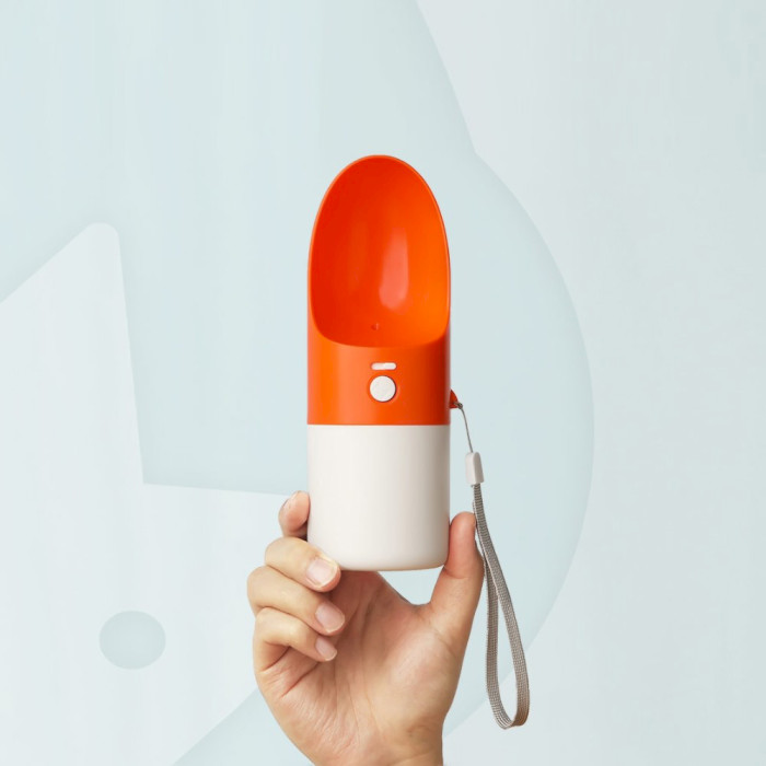 Поилка для собак и кошек XIAOMI MOESTAR Rocket Pet Water Bottle Orange