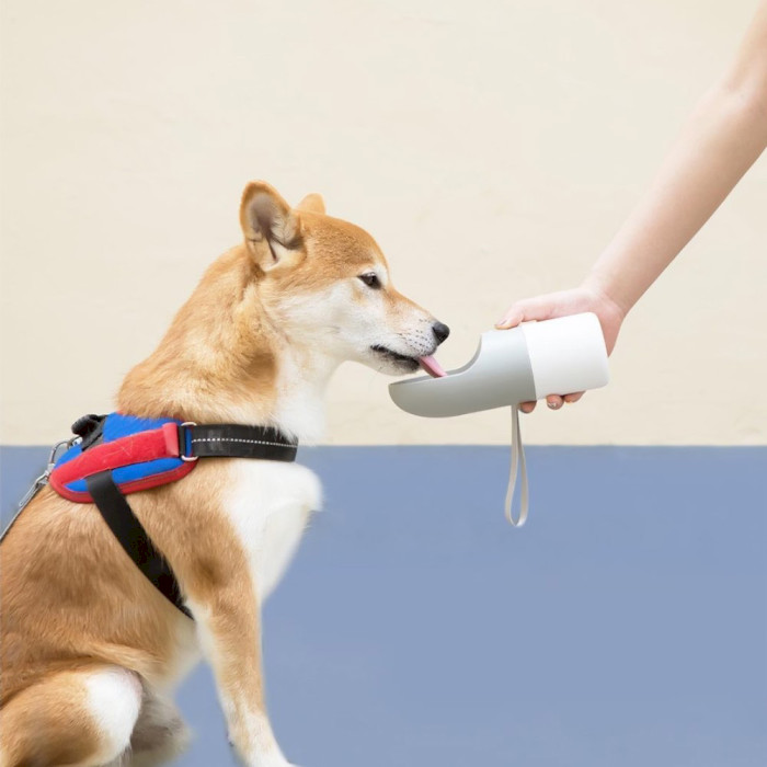 Поилка для собак и кошек XIAOMI MOESTAR Rocket Pet Water Bottle (PET WATER BOTTLE GRAY)