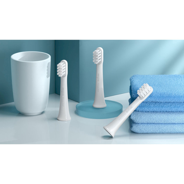 Насадка для зубної щітки XIAOMI MIJIA T100 Sonic Electric Toothbrush Head Regular 3шт (NUN4098CN)