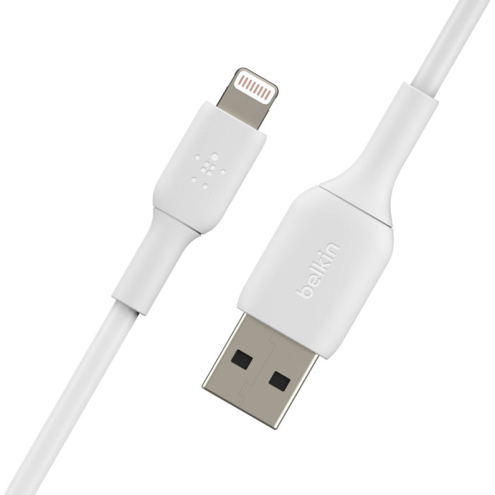 Кабель BELKIN Boost Up Charge Lightning to USB-A 1м White (CAA001BT1MWH)