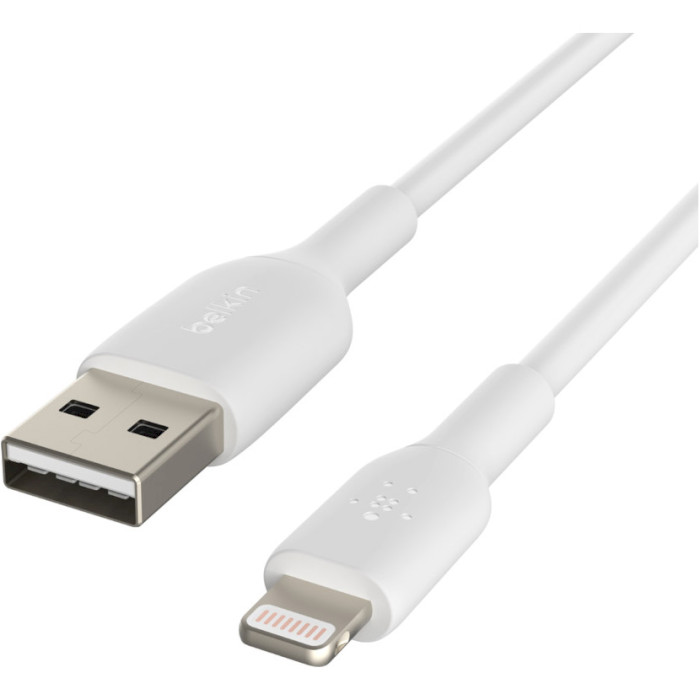 Кабель BELKIN Boost Up Charge Lightning to USB-A 2м White (CAA001BT2MWH)