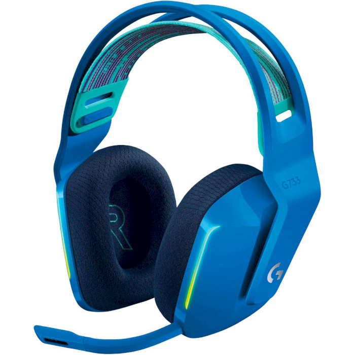 Наушники геймерские LOGITECH G733 Lightspeed Blue (981-000943)