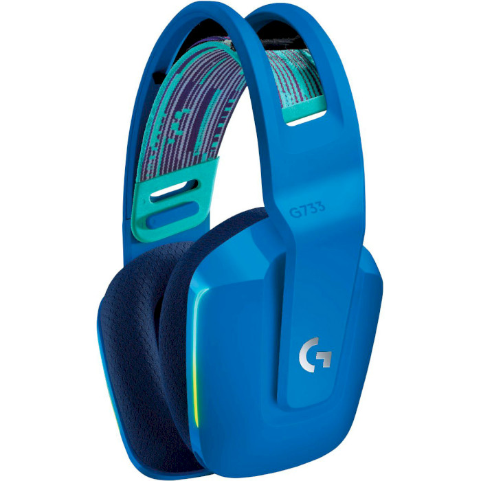 Наушники геймерские LOGITECH G733 Lightspeed Blue (981-000943)