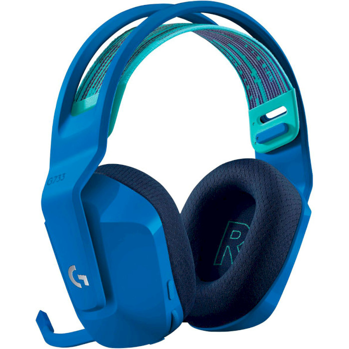 Наушники геймерские LOGITECH G733 Lightspeed Blue (981-000943)