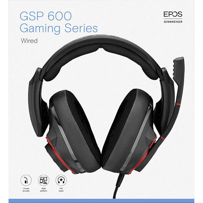 Навушники геймерскі EPOS GSP 600 (1000244)