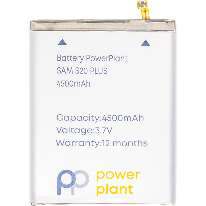 Акумулятор POWERPLANT Samsung Galaxy S20 Plus (EB-BG985ABY) 4500мАч (SM170777)