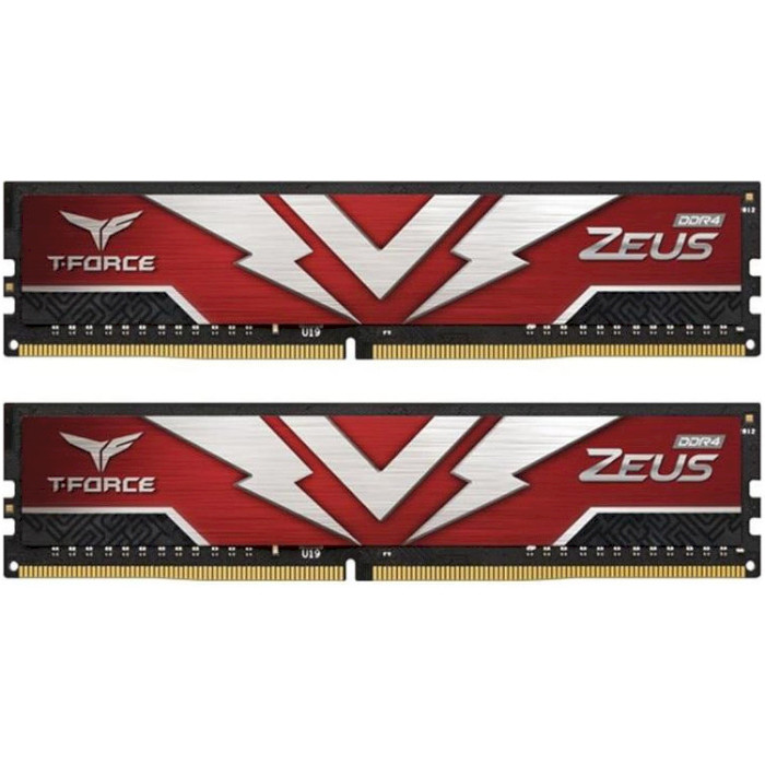 Модуль пам'яті TEAM T-Force Zeus DDR4 3000MHz 16GB Kit 2x8GB (TTZD416G3000HC16CDC01)